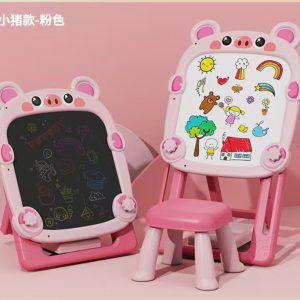 Bảng vẽ heo hồng+ ghế-6