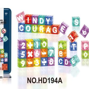 Hộp xếp hình nam châm chữ số 40psc - 48